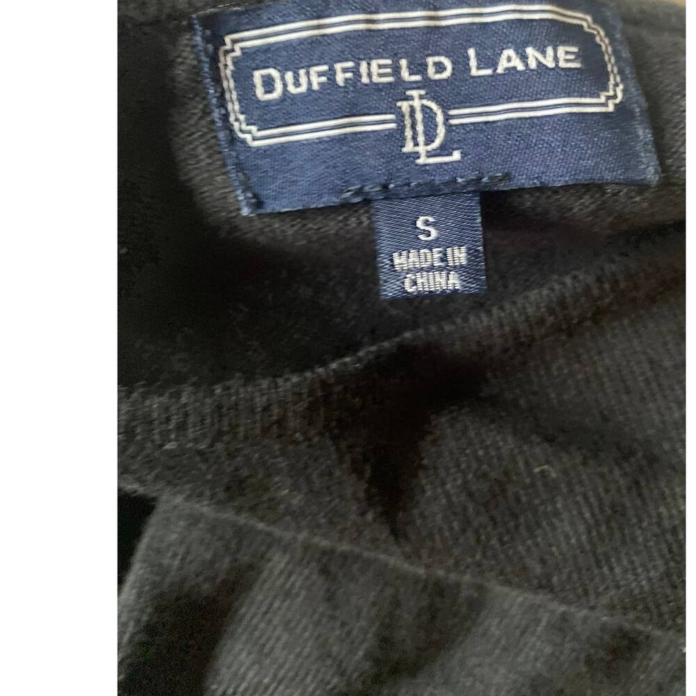 Duffield Lane Small Sweater Black Ruffle Sleeve - Picture 4 of 9